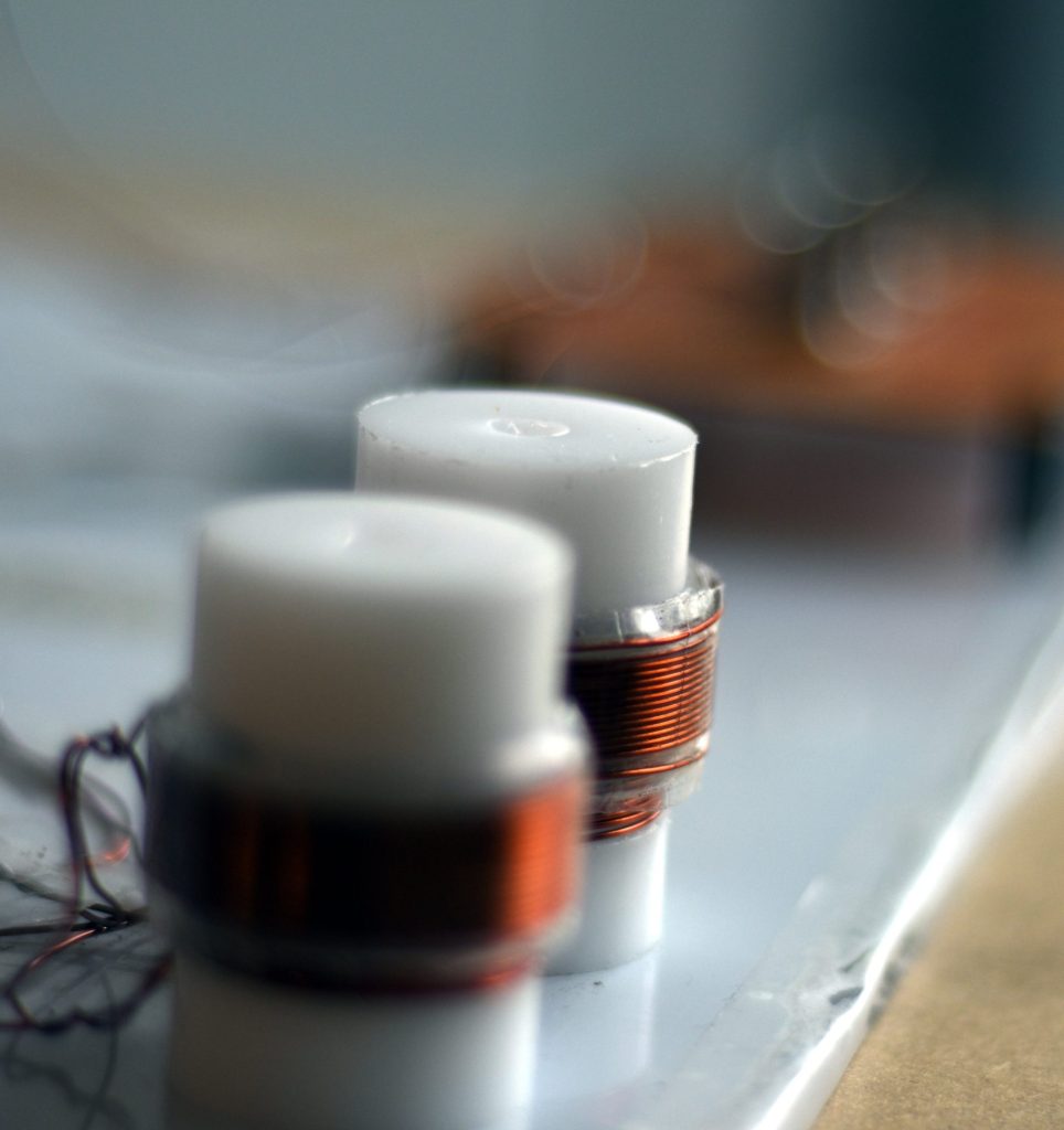 Photo of gradient coil assembly